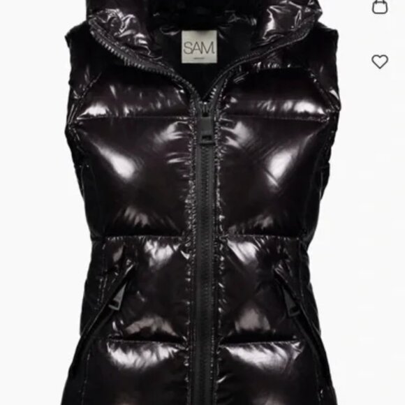 Black Womens Sam Vest - Picture 2 of 5